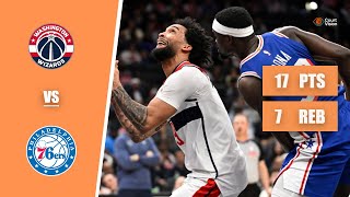 Justin Champagnie - 17 Points, 7 Rebounds vs 76ers - 2025-26 Regular Season