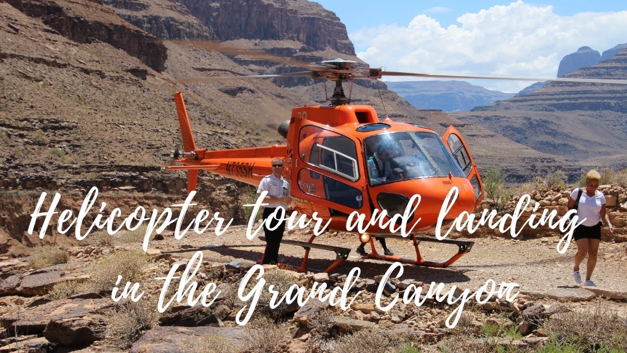 grand canyon helicopter tour youtube