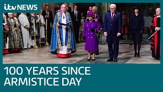 UK commemorates 100 years since the end of the First World War | ITV News