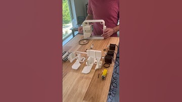 I’m pretty proud of how prototype 1 is looking! #engineering #mechanism #robotics #cards #3dprinting