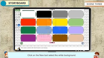 Storyboard Scene 3 from Tux Paint