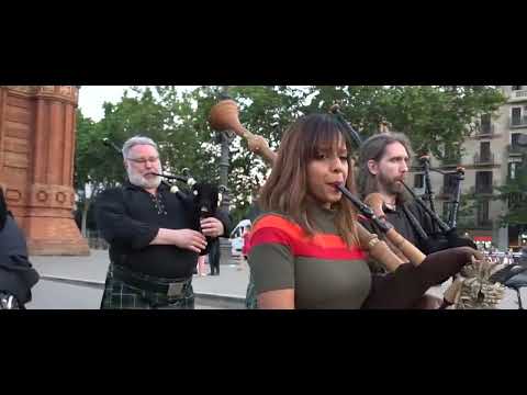 Amazing Grace Bagpipes - The Snake Charmer Ft. Barcelona Pipe Band