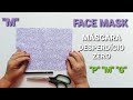 NOVA FACE MASK 😷 A MÁSCARA ZERO DESPERDÍCIO, SIMPLES, RÁPIDO, FÁCIL E PARA ÓCULOS🔥🔥