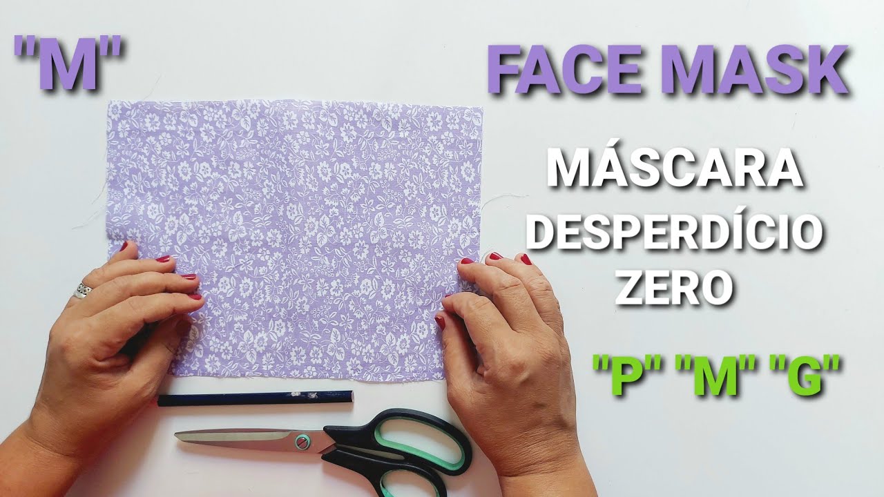 NOVA FACE MASK 😷 A MÁSCARA ZERO DESPERDÍCIO, SIMPLES, RÁPIDO, FÁCIL E PARA ÓCULOS🔥🔥