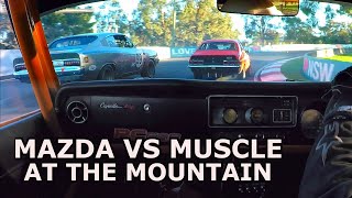 1971 MAZDA ROTARY VS 1970s MUSCLE CARS @ MOUNT PANORAMA, BATHURST 2021 | HISTORIC TOURING CARS