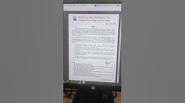 How to Apply CCS University Degree Certificate Online #shorts #ccsuniversity #degree #college