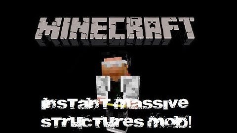 Minecraft Mod Showcase: Instant Massive Structures! [1.4.7]