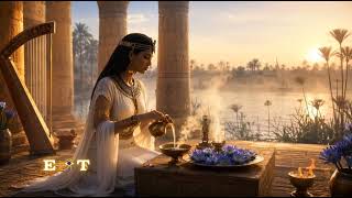 Ancient Egyptian Priestess Meditation  Blue Lotus Tea & Nile Sounds screenshot 5