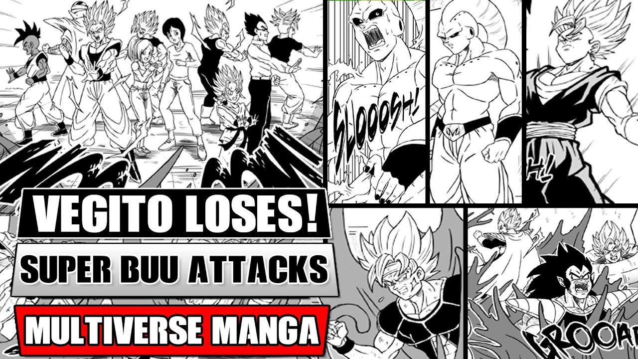 Dragon Ball Multiverse Chapter 33: Vegito Loses! Super Buu Attacks  Everyone! 
