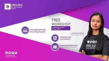 Frontend Web Development Workshop - Lyriclious - W0001 Part-1