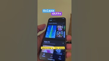 Solana dAPP Store #solanamobile