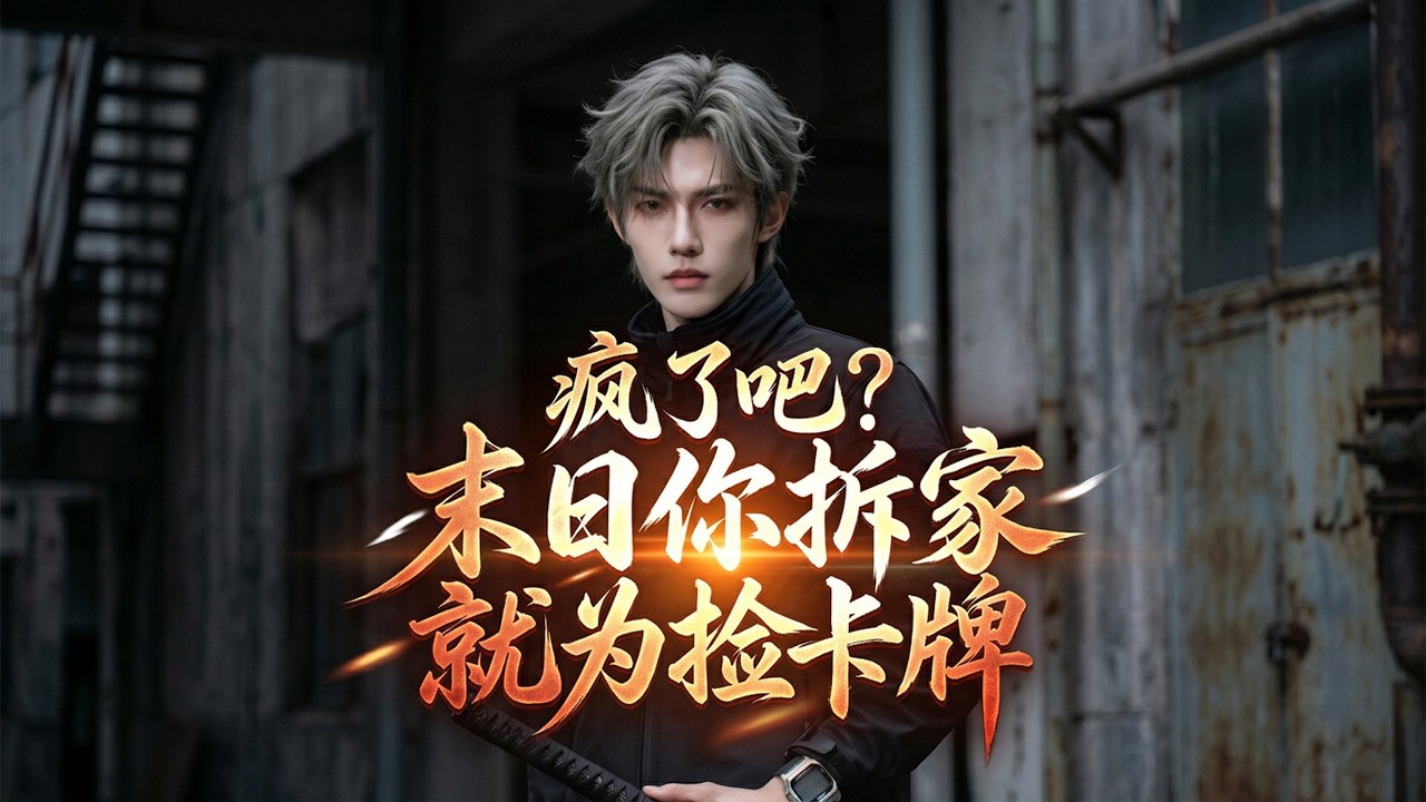 【完結】《疯了吧？末日你拆家就为捡卡牌》#一口氣看完 #完結文 #曹操孟德