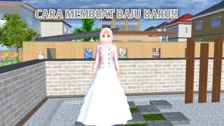 TUTORIAL CARA MEMBUAT BAJU BARU DI SAKURA SCHOOL SIMULATOR.