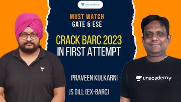 CRACK BARC 2023 with JS GILL SIR and PRAVEEN KULKARNI SIR  #gate #mechanical #barc2023 #gate2024
