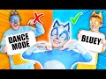 Who knows bluey better bingo vs dad