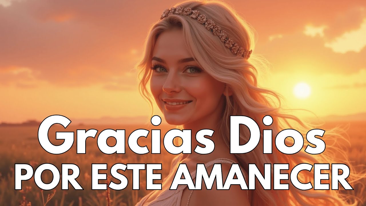 🌞 GRACIAS POR ESTE AMANECER 💛 Mantra PODEROSO para Empezar el Día con Alta Vibración 🌞🎵