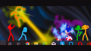 Animation Vs. Sonic The Hedgehog - Part 2 (Fan-made) (Stick nodes)