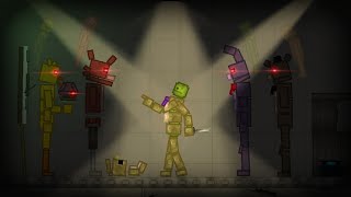 : (REMAKE) FNAF movie finale in melon sandbox. #melonsandbox