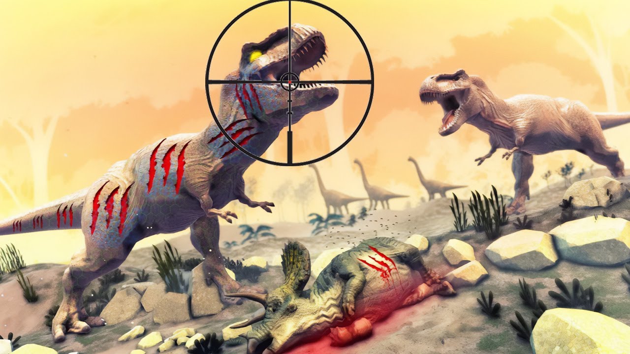 Wild Animal Dino Hunting 3D:Sniper Shooting Game Android Gameplay