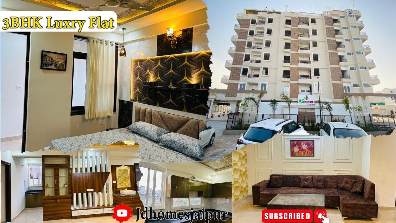 Luxury 3 BHK flat for sale in Jaipur 