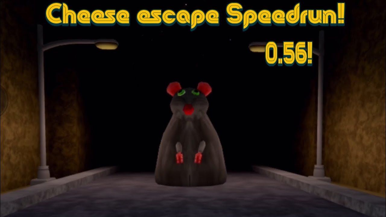 Roblox Cheese escape Speedrun (Vpose glitch) YouTube