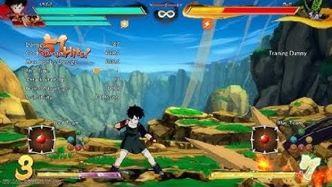 DRAGON BALL FighterZ Videl buff/ Videl loops