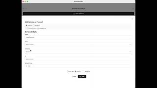 Adding Services and Custom Forms