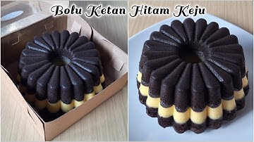 SEKALI BIKIN SEMUA LANGSUNG SUKA. Bolu Ketan Hitam Keju Yang Lembut Dan Creamy