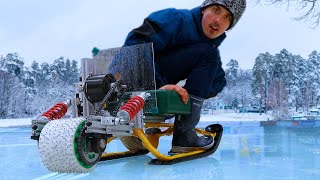 15kW Electric Snow Racer Made With 3D Printed Parts