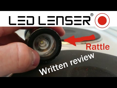 LED Lenser T7 no.7439 light rattling