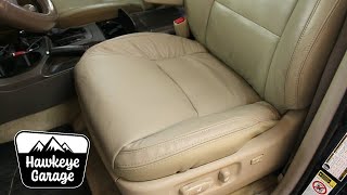 GX470 Leather Seat Cover Replacement and Issues