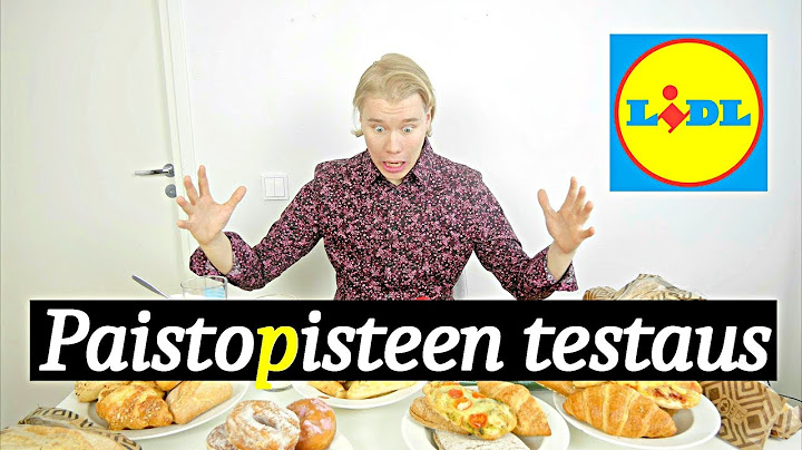TESTATAAN LIDLIN PAISTOPISTE