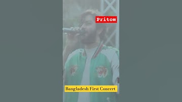 Bangladesh first concert🔥#shorts #pritomhasan #concert #SS_Entertainer #james #xefer #musicvideo