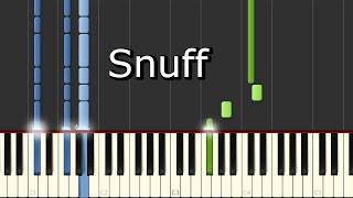 [Slipknot - Snuff] Piano Tutorial chords