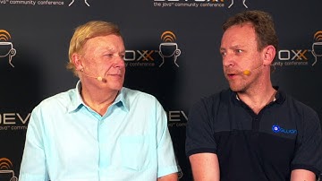 Interview with James Weaver and Johan Vos at Devoxx Belgium 2017