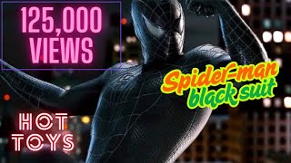 Hot Toys Spider-Man Black Suit Spider-Man 3 Unboxing & Review