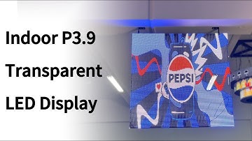 Super High definition P3.9 Transparent LED Display Screen #nseled #nseledcloud #nseledeurope