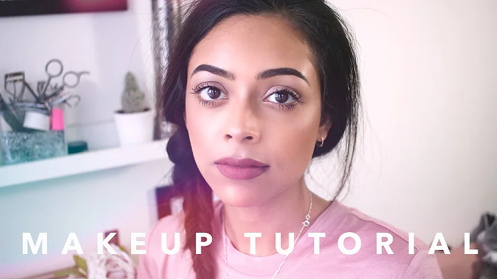 SPRING INSPIRED DEWY SKIN DRUGSTORE MAKEUP TUTORIAL | itslinamar