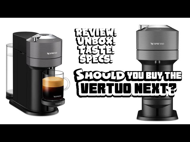 Vertuo Next Dark Gray, Vertuo Coffee Machine