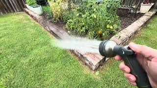 Perfect garden hose sprayer for watering needs.