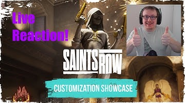 Saints Row Customization Showcase Live Reaction!