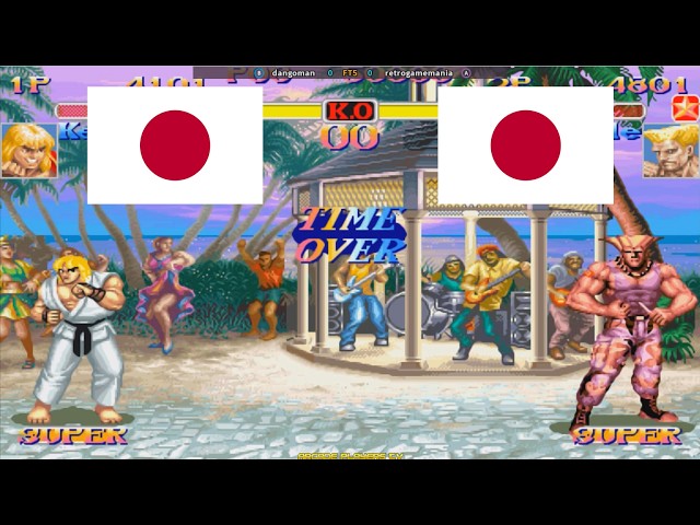 スーパーストリートファイターII X ➤ dangoman (Japan) vs