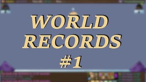 World records #1 - Sourisgogo - TRANSFORMICE
