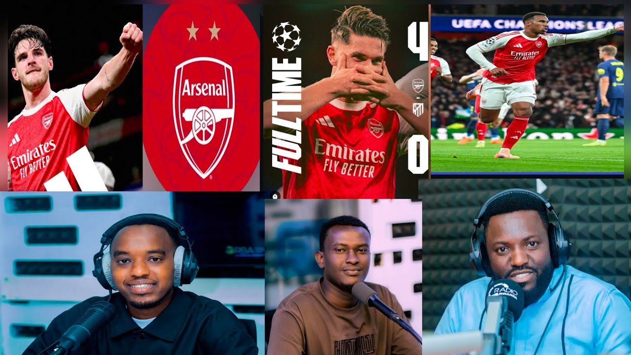 ♨️♨️ UMVA RUGAJU REAGAN UBUSESENGUZI HATARI KURI ARSENAL 🔴🔥 IKOMEYE PEE ITSINDA ATLETICODEMADRID 4_0