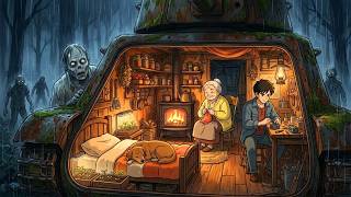Surviving In An Old Tank During A Zombie Apocalypse Ghibli Asmr