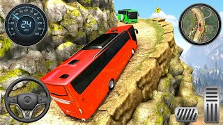 Offroad Bus Simulator | Offline impossible bus driving Game | Ultimate mountain bus driving  screenshot 1