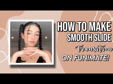 HOW TO MAKE SMOOTH SLIDE TRANSITION ON FUNIMATE! | Funimate Tutorial