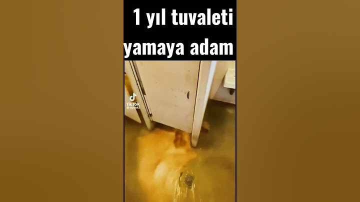 1 yıl tuvaletini yapmayan adam