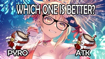 Yoimiya Pyro Goblet Vs Atk Goblet which is better (ONLY 4 STAR TEAM)