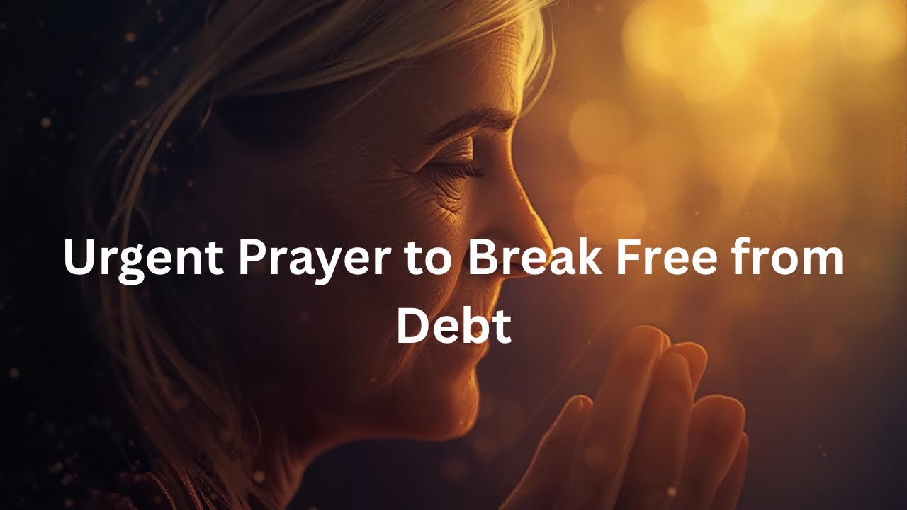 Urgent Prayer to Break Free from Financial Debt and Burdens